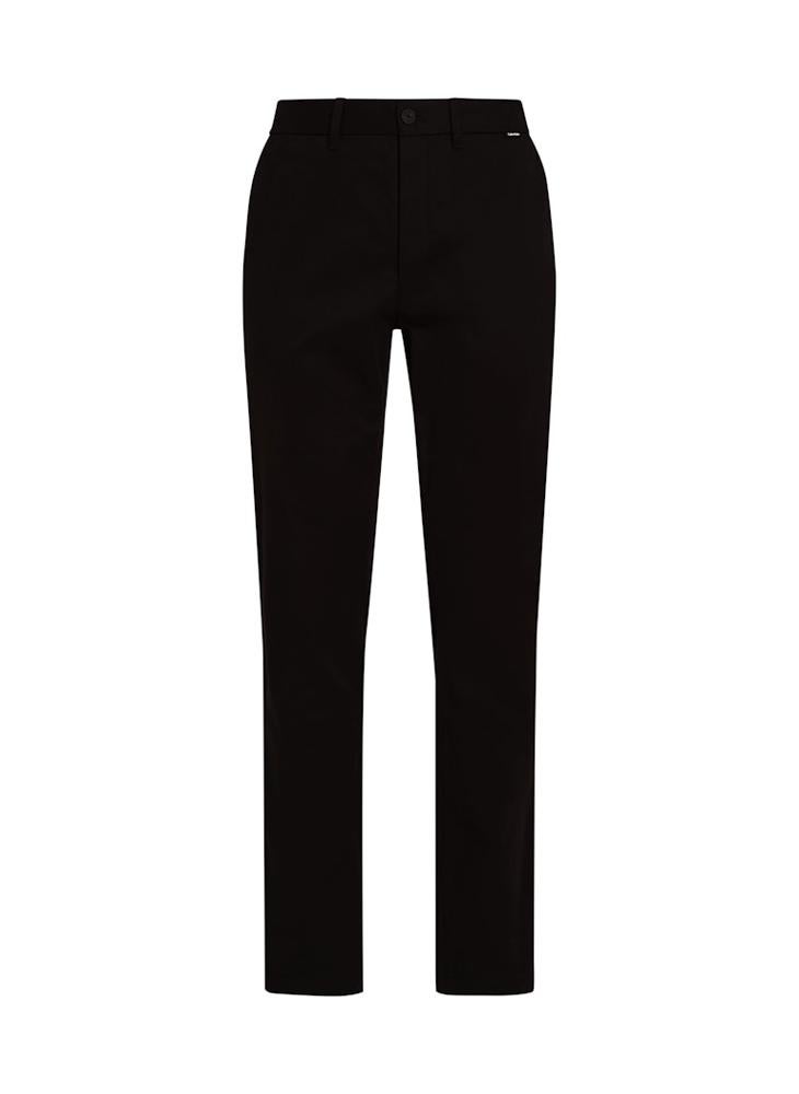 CALVIN KLEIN - Modern Slim Twill Chino Trousers - Image 1