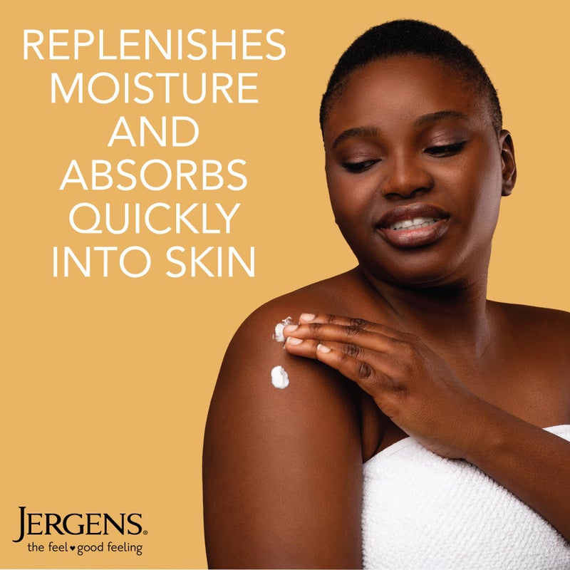 Jergens Skin Firming Lotion for Dry to Extra Dry Skin, Body Lotion with Collagen and Elastin Moisturizer, Tightening Cream for Body, Smoothes and Tones, Dermatologist Tested, 16.8 Oz - Image 2