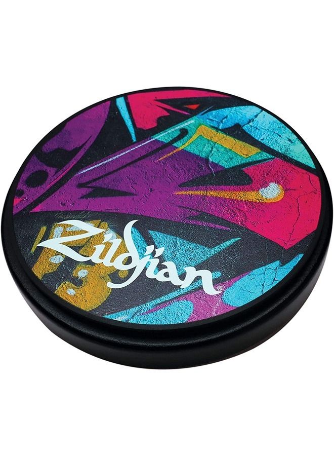 Zildjian ZXPPGRA12 - 12" Graffiti Practice Pad - Drum Practice Pads - Image 2