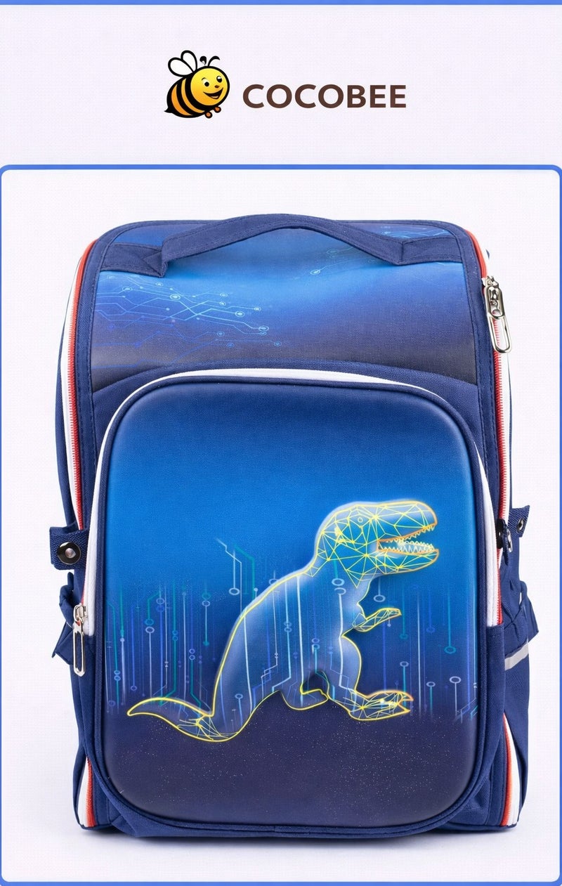 Cocobee Stylish & Classic Backpack- 14.9 Inches ( Blue ) - Image 1