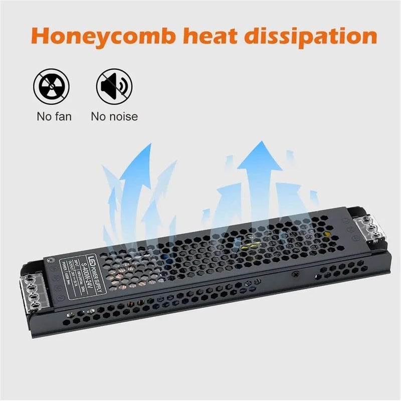200W 12V LED Power Supply Driver Transformer Adapter AC 190 240V DC 12V 24V Mute Lighting Converter - Image 4