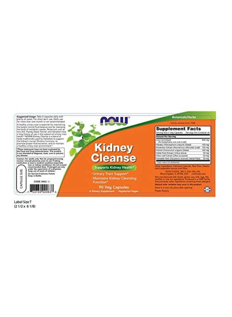 Now Foods Kidney Cleanse Dietary Supplement - 90 Tablet - Image 2