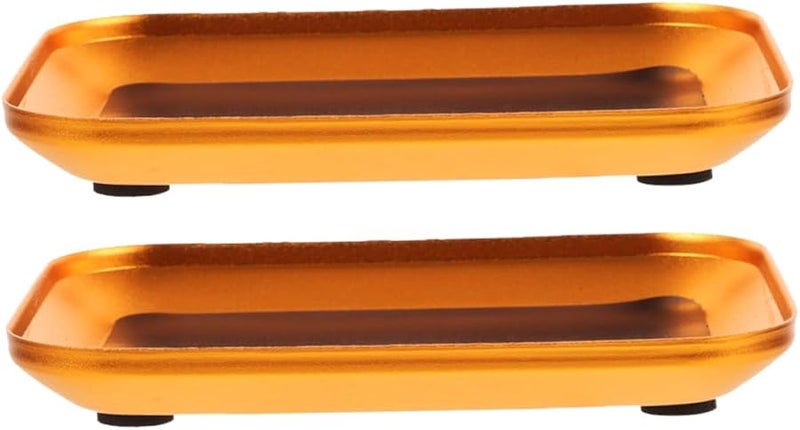 Aluminum Alloy Screw Holder Tray 2 Pack Lightweight Tool Plate For Parts Organizing - Image 2