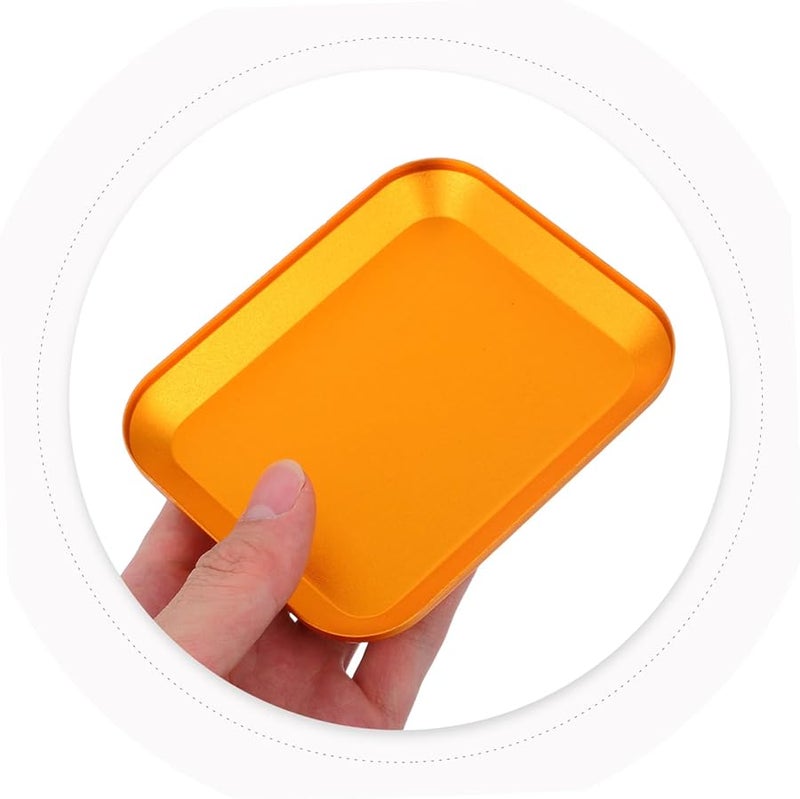 Aluminum Alloy Screw Holder Tray 2 Pack Lightweight Tool Plate For Parts Organizing - Image 5