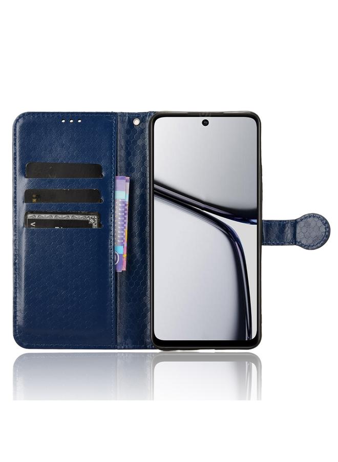 S-TOP Case For Realme C65 4G Honeycomb Dot Texture Leather Phone Case - Image 4