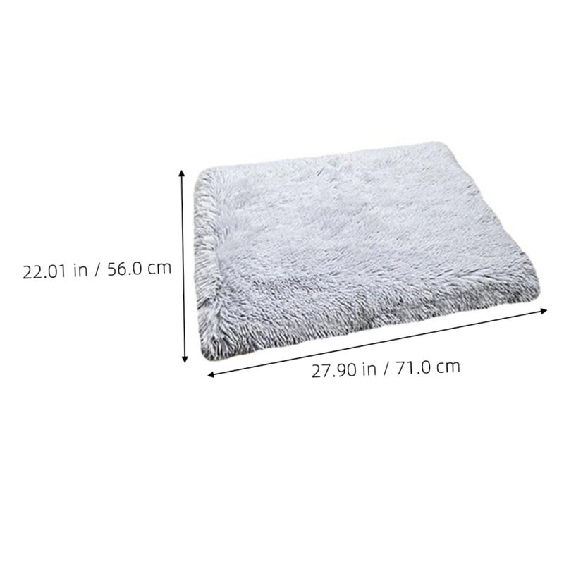 Winter Warm Plush Cat Nest Bed Mat 2 In 1 Soft Fleece Pet Cushion Indoor Sleeping Mat - Image 3