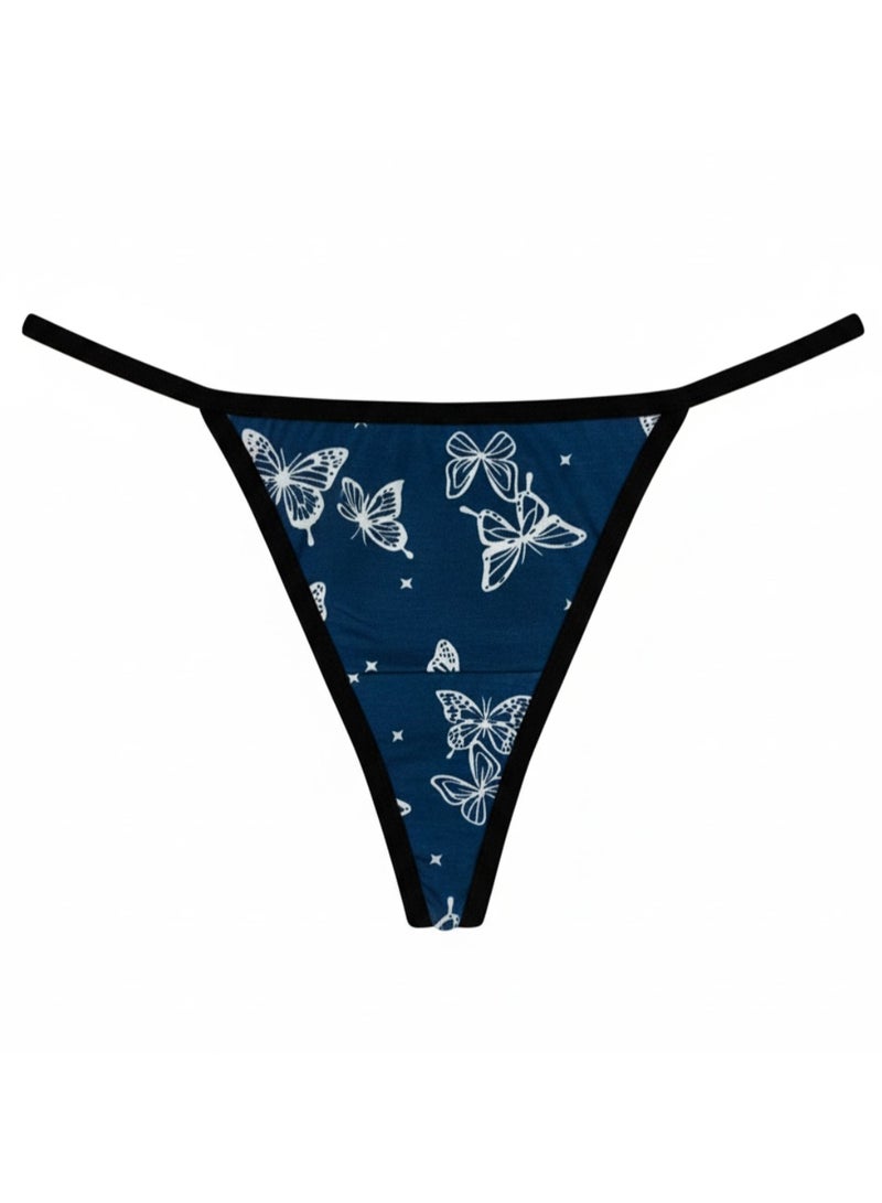 ميسري مجموعة من (5) - سراويل داخلية قطنية مطبوعين - متعدده الالوان - Image 2