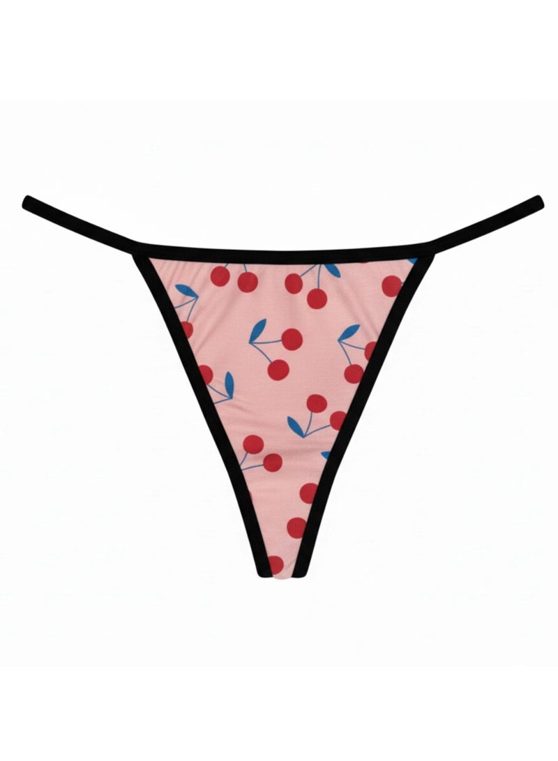 ميسري مجموعة من (5) - سراويل داخلية قطنية مطبوعين - متعدده الالوان - Image 3