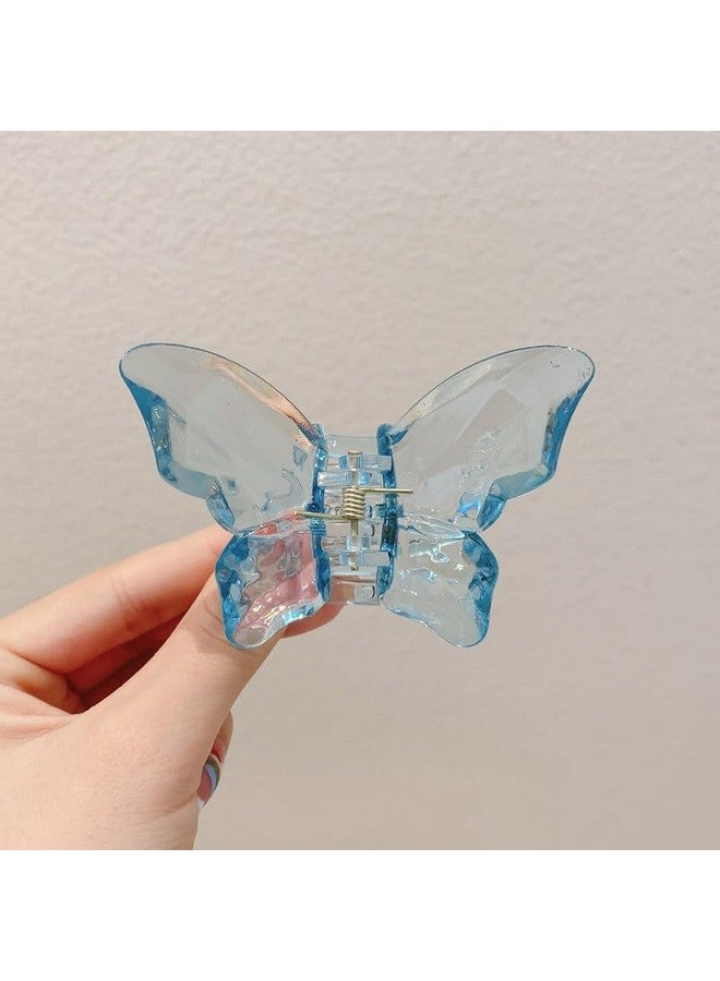 FICTIOUS Butterfly Hair Clips Butterfly Claw Clips Hair Clips For Women Hair Clips For Thick Hair Matte Hair Clips Medium Hair Clips Big Butterfly Clips For Women Cute Hair Clips (6 pc, Multi Color) - Image 4