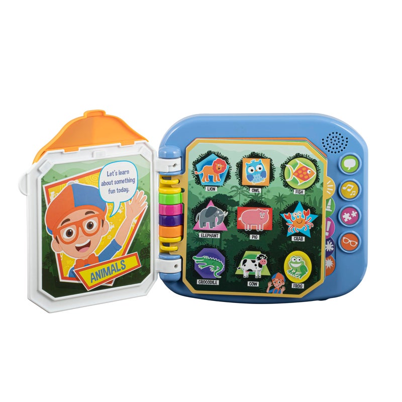 eKids Blippi Book, Toddler Toys with Built-in Preschool Learning Games, Educational Toys for Toddler Activities for Fans of Blippi Toys and Gifts(Multi Color) - Image 5