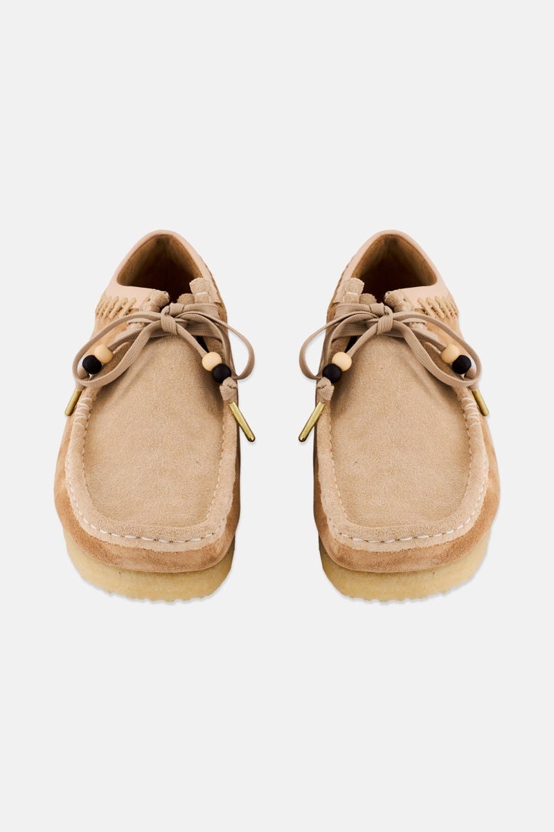 clarks Men Lace Up Casual Shoes, Tan  - Image 4