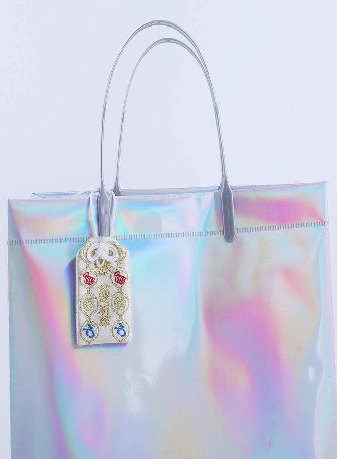 NW Crystal Japanese Omamori, Good Luck Charms for Wealth, Golden Yellow Color for Blessing Money Success, Protection with Citrine Crystal Stone Tiger Eye - Image 2