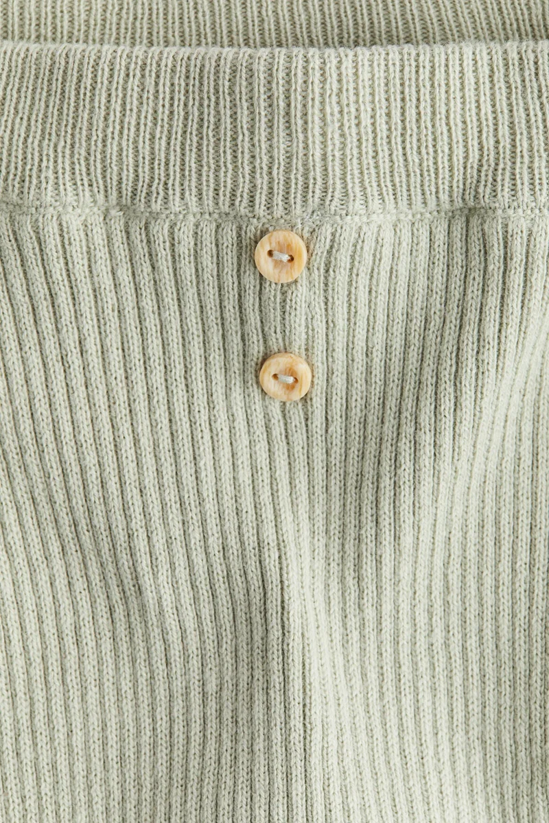 H&M Rib-knit trousers