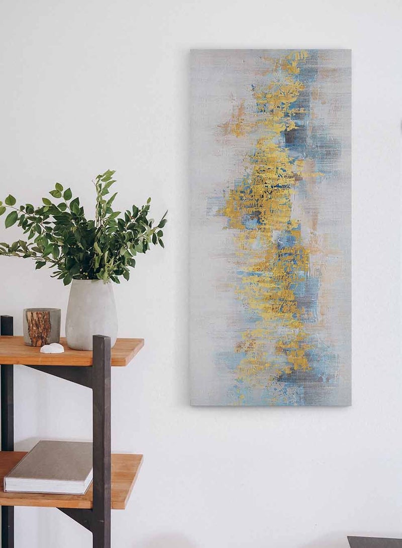 لوحة كانفاس على إطار خشبي بمنظر بانوراما، تصميم فن زيتي، للمنزل، غرفة المعيشة، المكتب، الديكور - Image 1