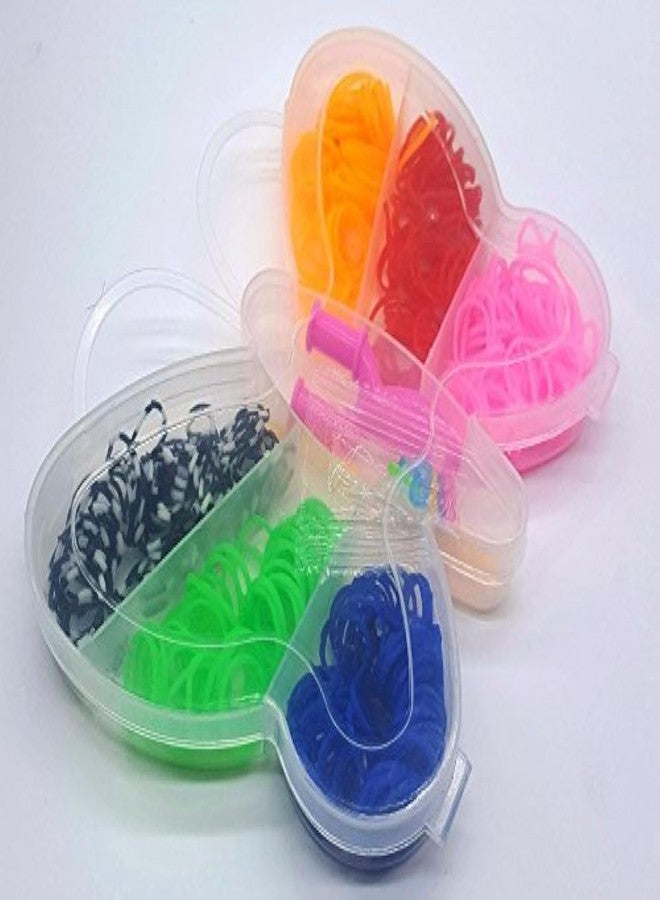 كرافت ديف طقم ربطات مطاطية بألوان قوس قزح من كرافت ديف (على شكل فراشة) - Image 1