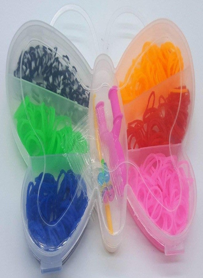 كرافت ديف طقم ربطات مطاطية بألوان قوس قزح من كرافت ديف (على شكل فراشة) - Image 3