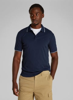 CALVIN KLEIN Liquid Touch Block Tipping Polo  - Image 1