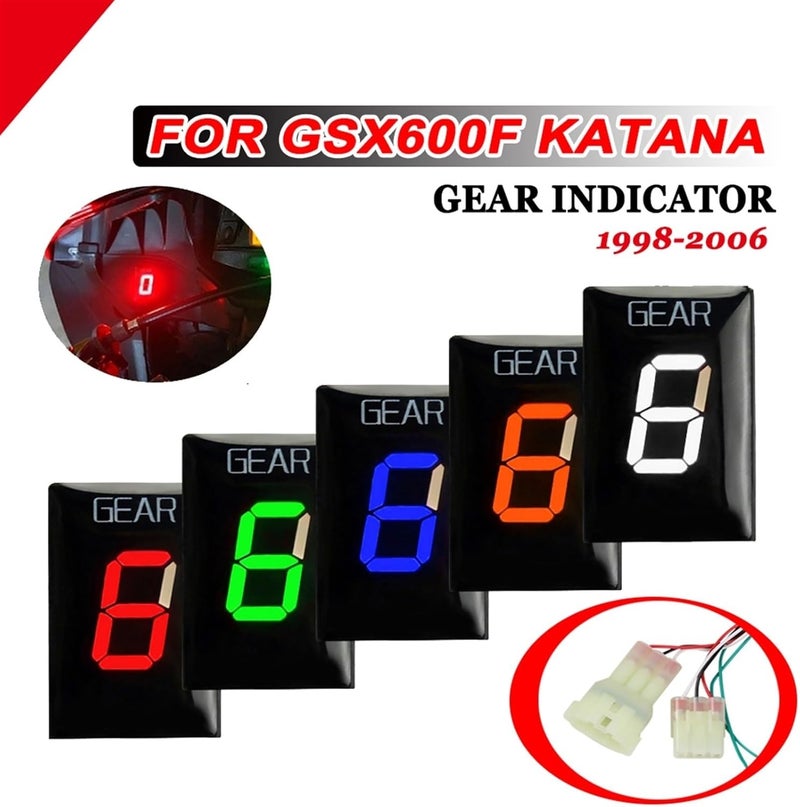 Wivplex Gear Indicator for Suzuki GSX600F Katana - Image 3