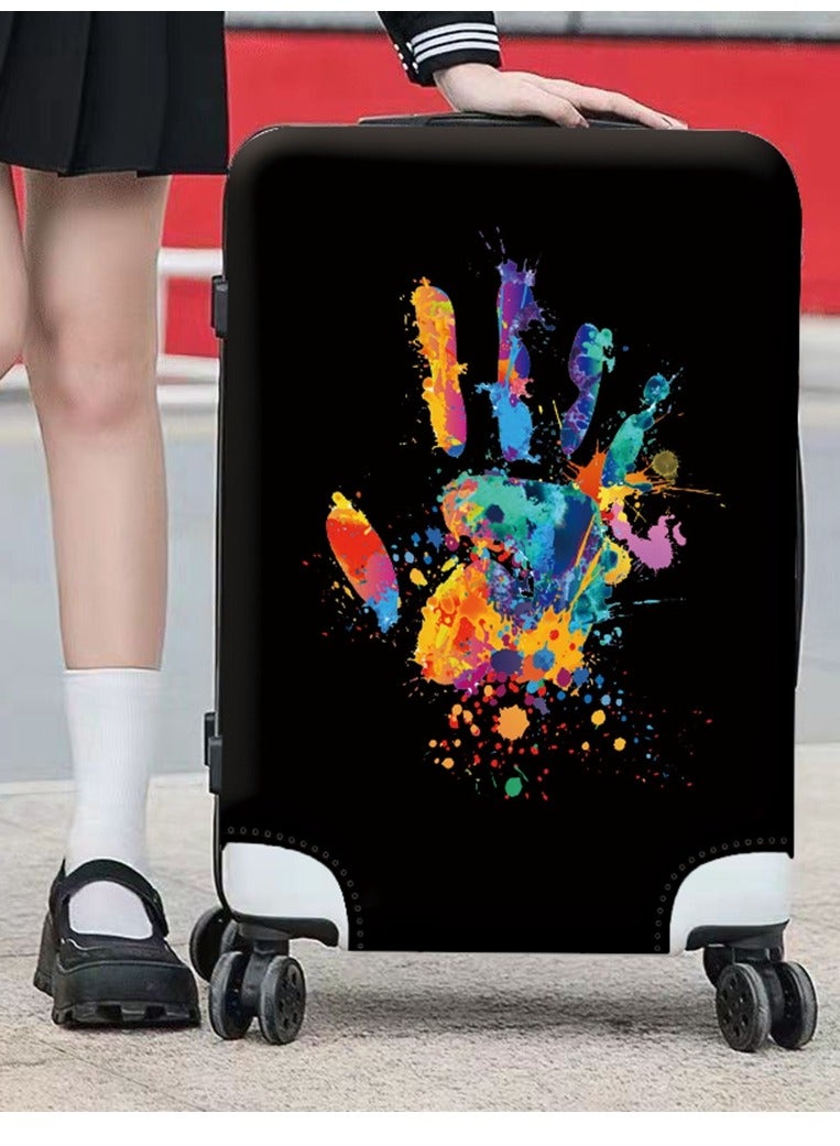HomarKet Travel Luggage Cover Washable Suitcase Cover Suitcase Protector Anti-scratch Suitcase Cover Fits 18-32 Inch Luggage - Image 5