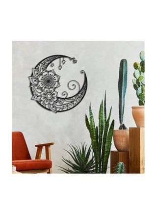 Boho Vintage Style Moon