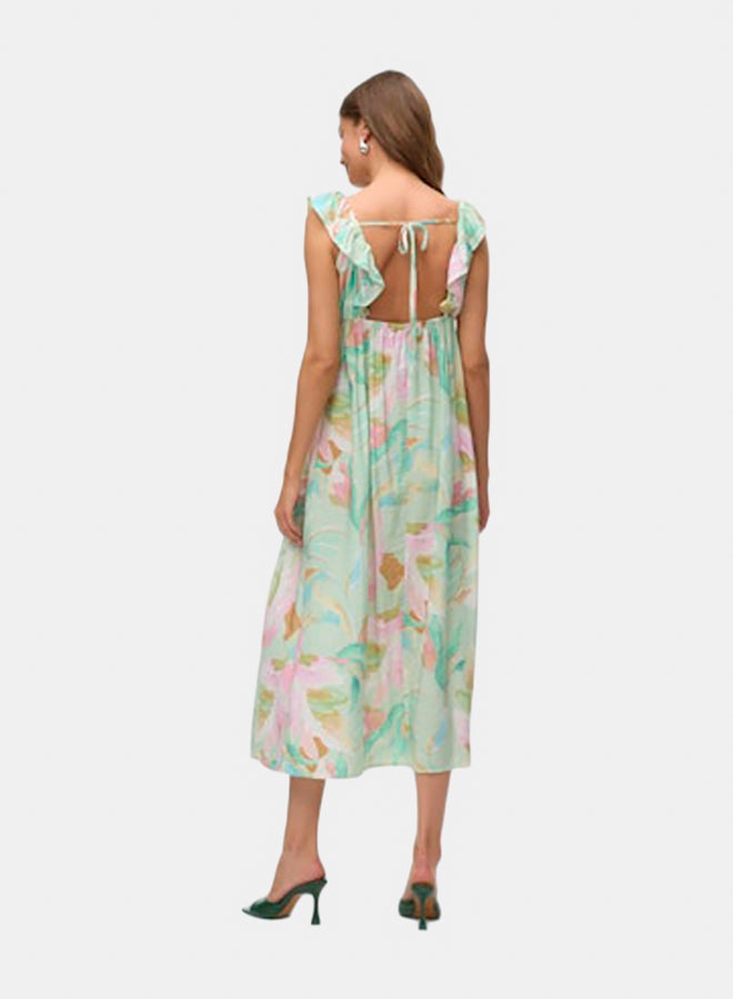 VERO MODA VERO MODA Womens Josie Sleeveless Ankle Frill Dress  - Image 3