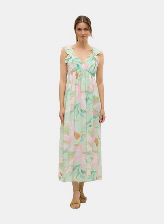 VERO MODA VERO MODA Womens Josie Sleeveless Ankle Frill Dress  - Image 2