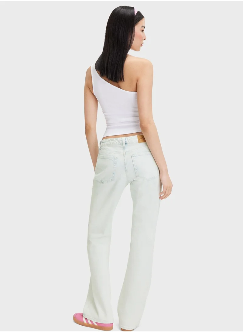 MONKI Wide Leg Jeans