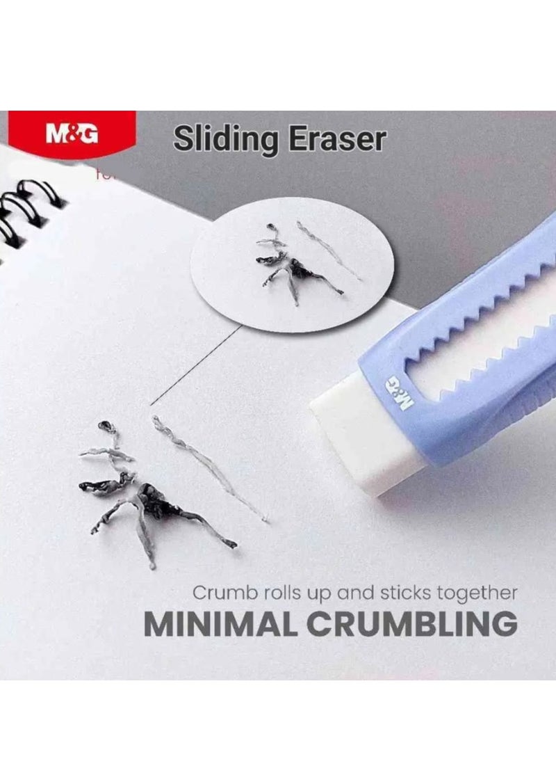 M&G Chenguang Sliding Retractable Push Eraser With Refill - No:AXPQ4272 - Image 3