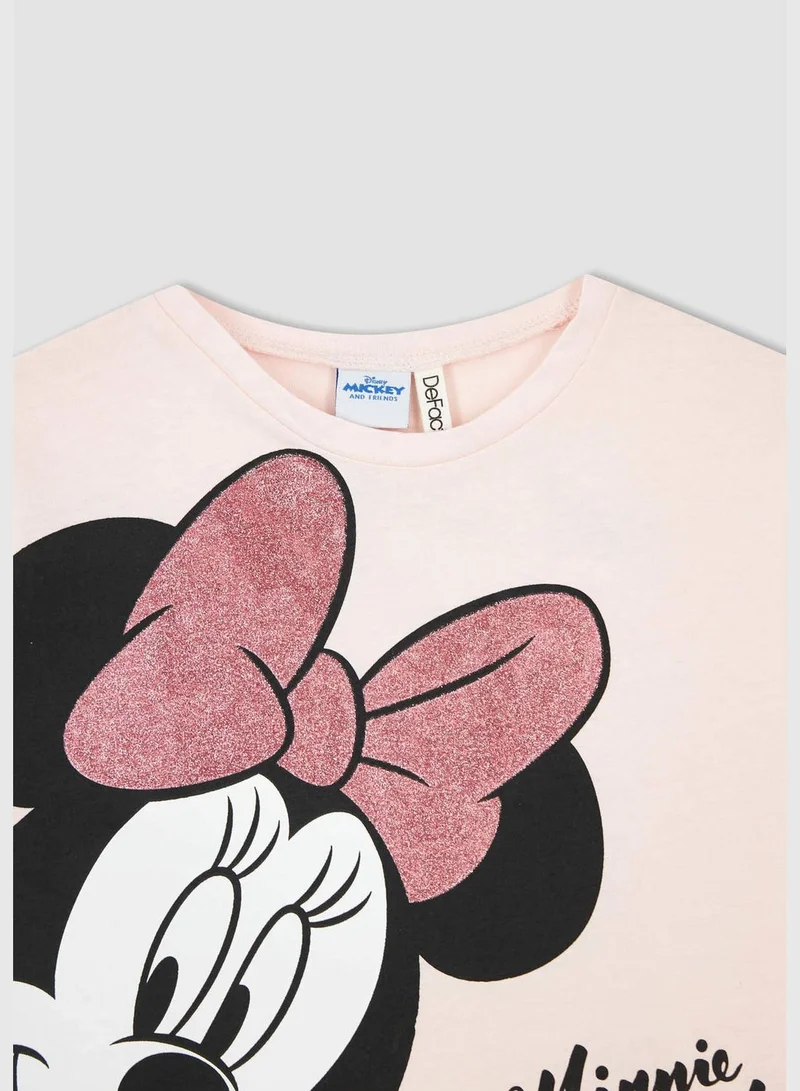 DeFacto Regular Fit Minnie Mouse Print T-Shirt