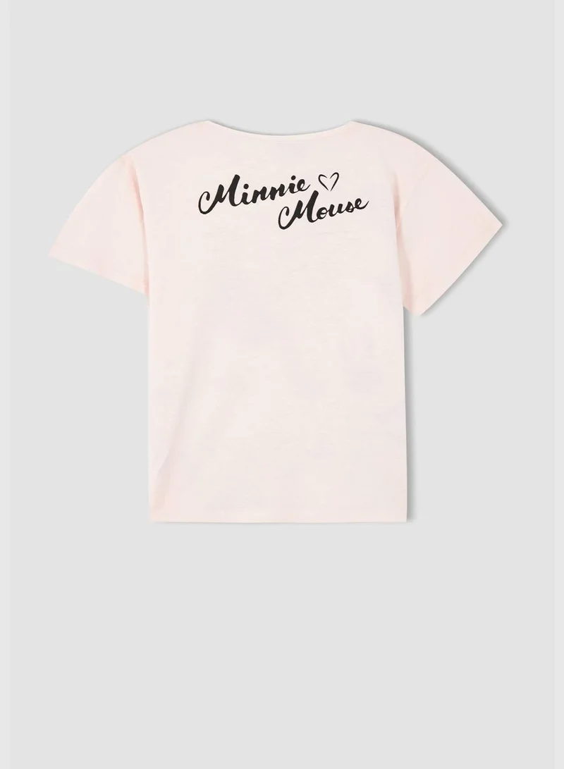 DeFacto Regular Fit Minnie Mouse Print T-Shirt