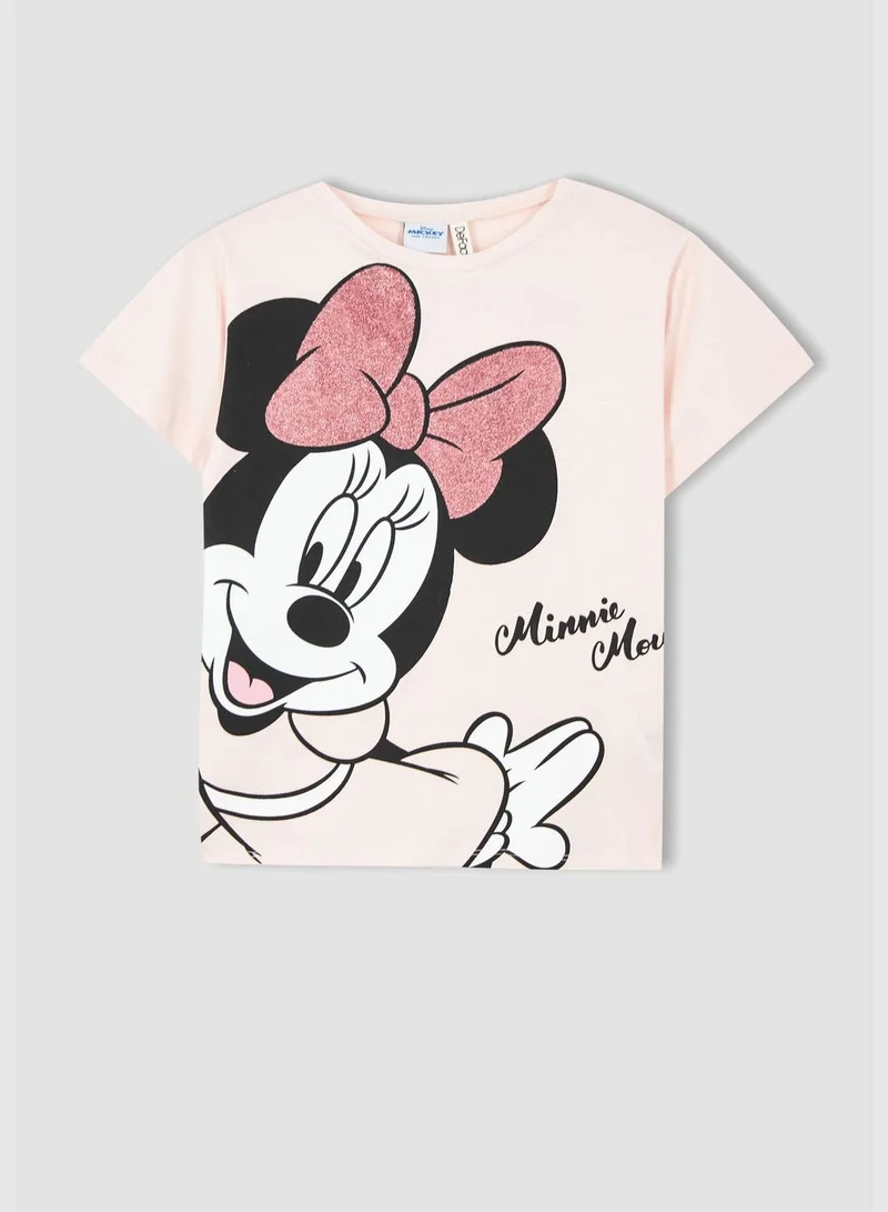 DeFacto Regular Fit Minnie Mouse Print T-Shirt