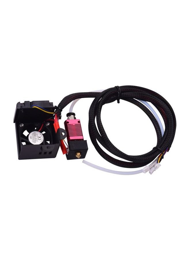 NIBEMINENT Assembled Extruder Hot End Kit For Creality Ender 3/Ender 3 Pro 3D Printer Black/White  - Image 1