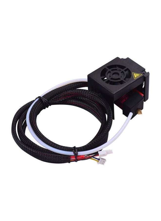NIBEMINENT Assembled Extruder Hot End Kit For Creality Ender 3/Ender 3 Pro 3D Printer Black/White  - Image 2
