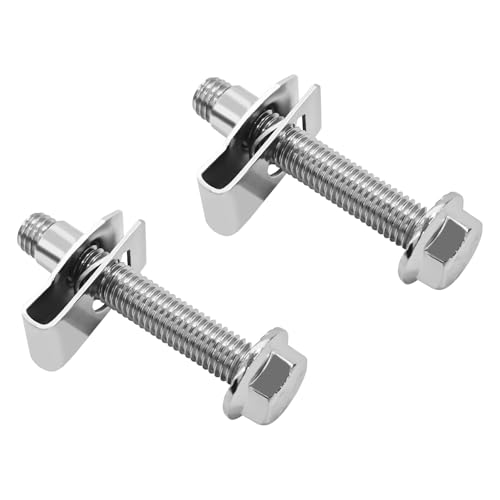 Eponcia Fuel Tank Strap Bolts Compatible with Chevy Silverado Suburban Avalanche Tahoe Colorado 304 Stainless Steel Gas Tank Strap Bolts Kit Replacement GM 55157 11516770 11519894 15743078 2PCS - Image 1