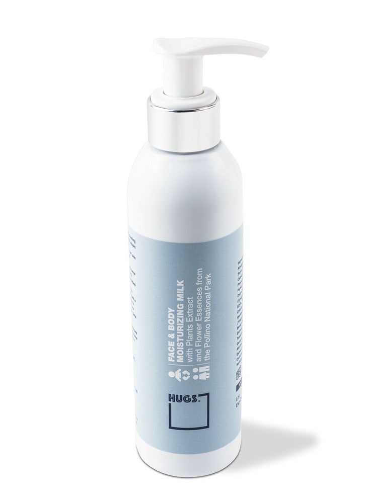 HUGS DISTRICT HUGS Face & Body Moisturizing Milk- Moisture Lotion Body and Face Moisturizer for Dry Skin, Body Cream with Milk Protein Whitening formula Full Body Skin Lotion For Dark Skin Care 200 ml/6.76fl.oz - Image 2