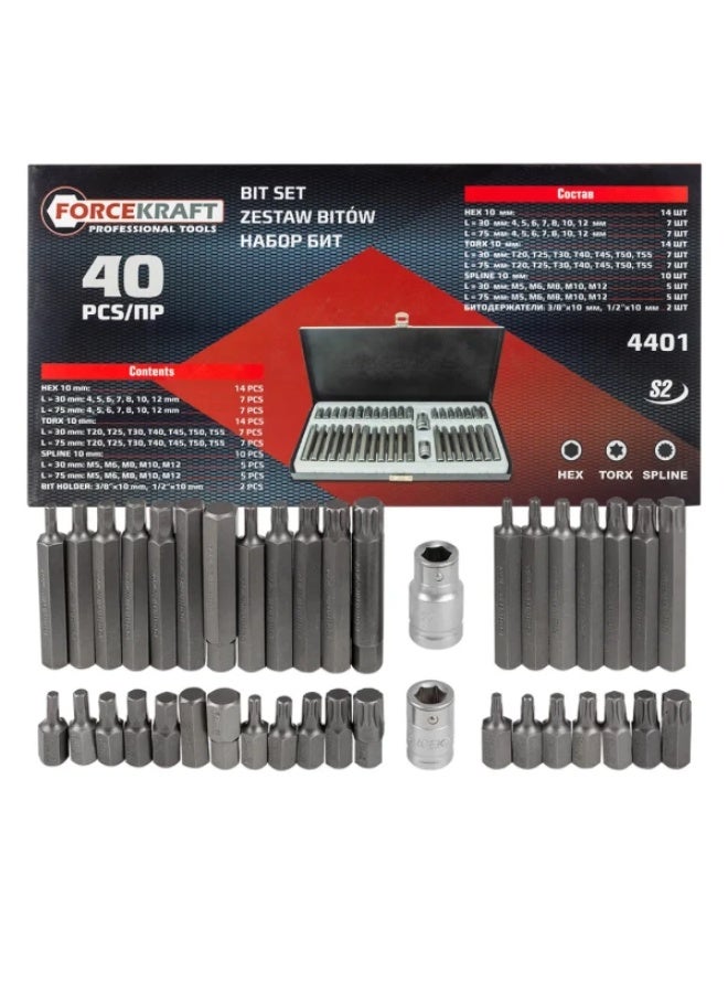 FORCEKRAFT BITS SET 40PCS - Image 1