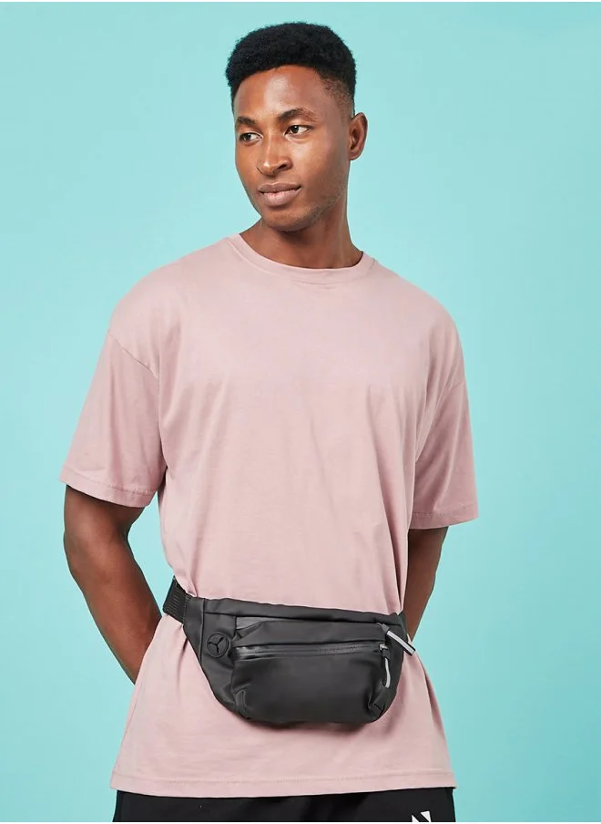 ستايلي Double Zip Compartment Bum Bag