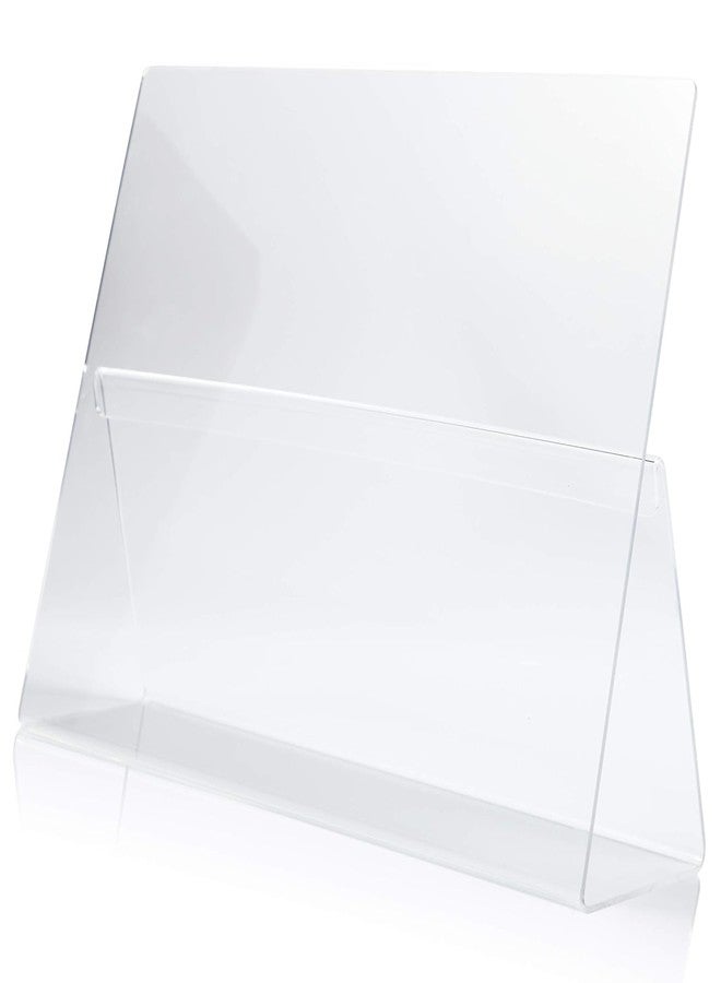 EHKO Clear Acrylic Cookbook Holder, Kitchen Display Stand (12.3 x 8.8 x 3 in) - Image 1