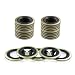 OLAWIS 25 PCS Metal Rubber Drain Plug Gasket Fits 12Do 916M14 Replace 097025 65269 097828CDE0FZ6734A E3DZ6734AE9DZ6734B F3DZ6734A F3TZ6734A F77Z6734AB ZZL010403A 259x135mm - Image 2