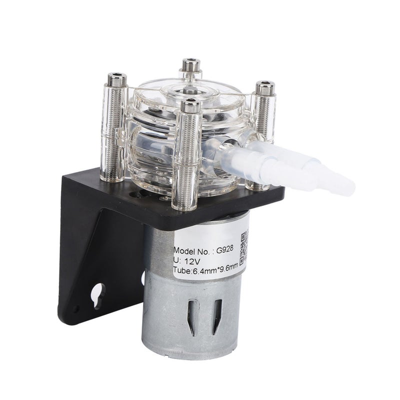 Peristaltic Pump High Quality Large Flow Corrosion Resistant with Transparent PC Head 500mL/min 12V - Image 3