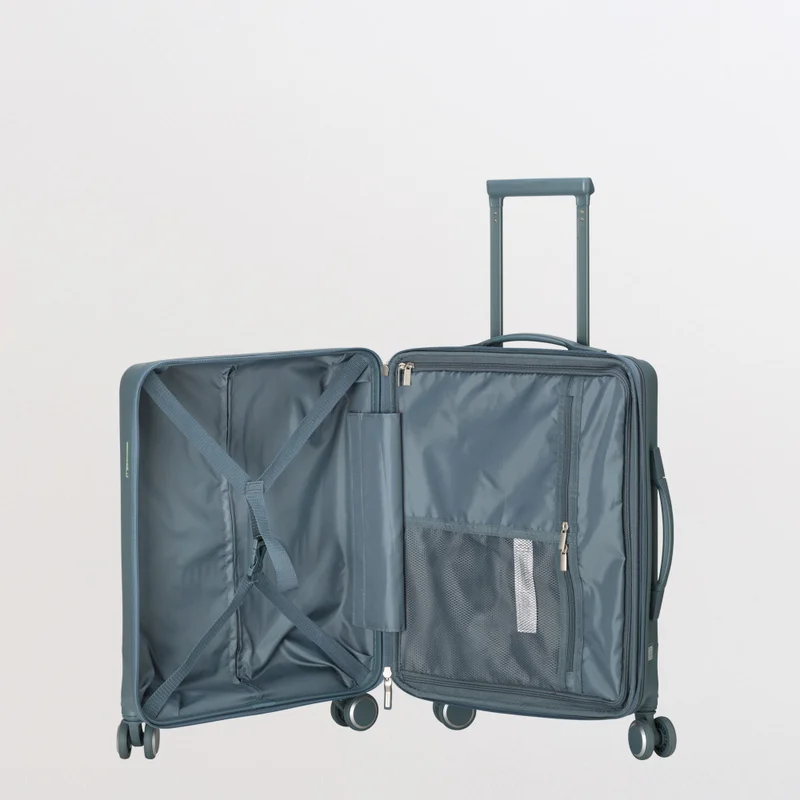 Carpisa Grey Blue Flexi Trolley S-Flexitech Fw  | Best Price UAE