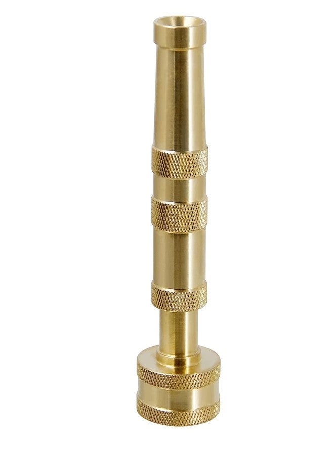 Ustope Garden Hose Nozzle, High Pressure Water Hose Nozzle Sprayer Head,fits 3/4” Garden Hose Thread,for Lawn & Garden,Washing Cars,Watering Garden,Cleaning,Showering Dogs&Pets（Brass） - Image 1