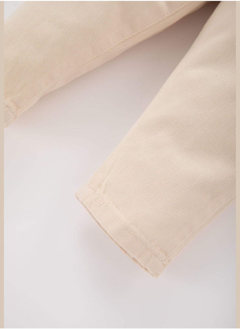 DeFacto - 2 Pack BabyGirl Paperbag Woven Trousers - Image 1