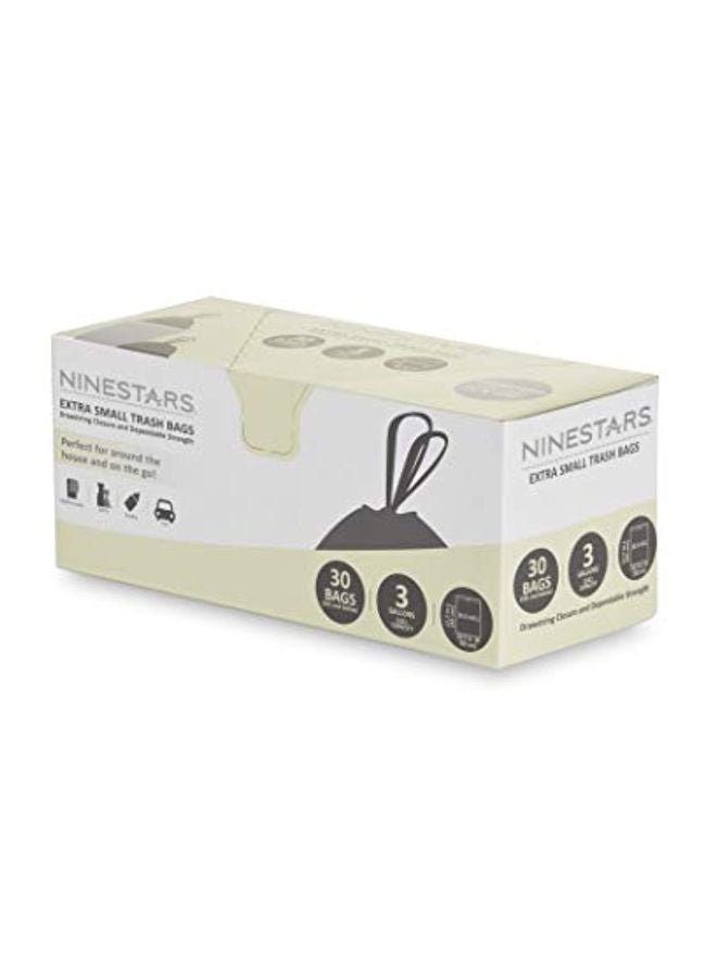 Ninestars 30-Piece Drawstring Closure Trash Bag - Image 5