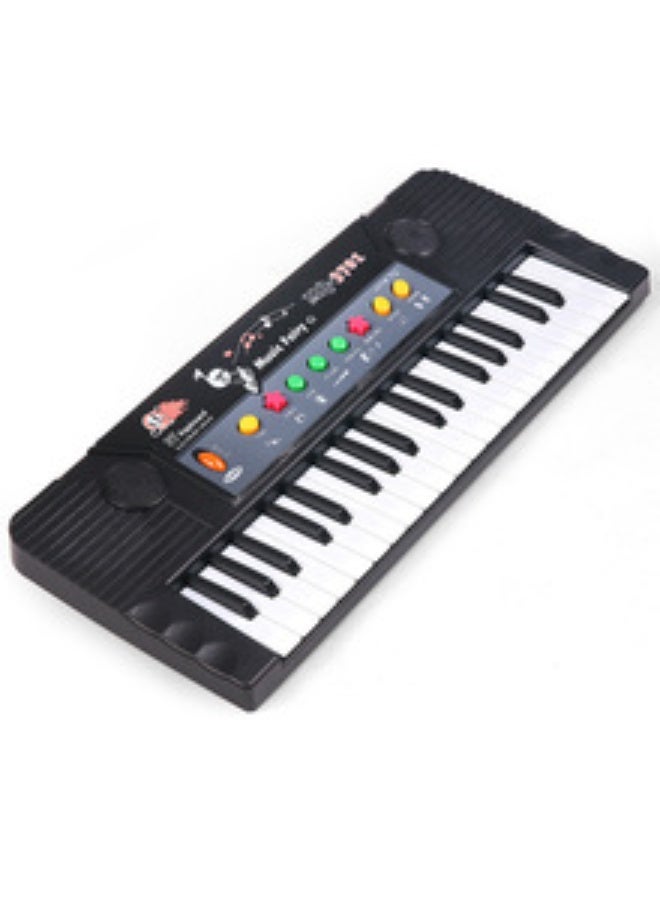تشايلد توي 37 مفتاحًا بيانو إلكتروني رقمي مع ميكروفون مجموعة أجهزة لوحة المفاتيح الإلكترونية المحمولة - Image 1