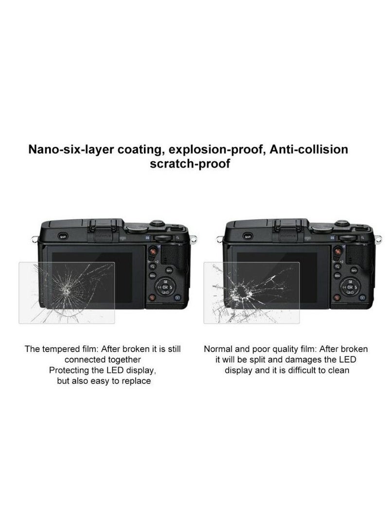 PULUZ Tempered Glass Screen Protector for Olympus EP5 - Image 4