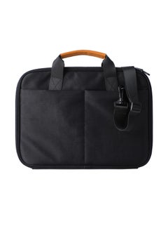 Miniso Computer Handbag with Double Zippers (Black) 