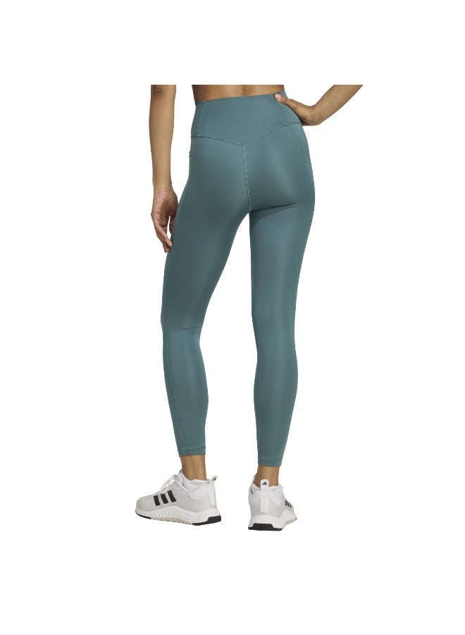 Adidas OPT POW ESS 7/8 Green Training For Women 2XS  - Image 3