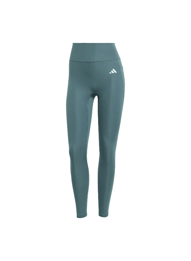 adidas Adidas Opt Pow Ess 7/8 Green Tights (7/8) Tights For Women