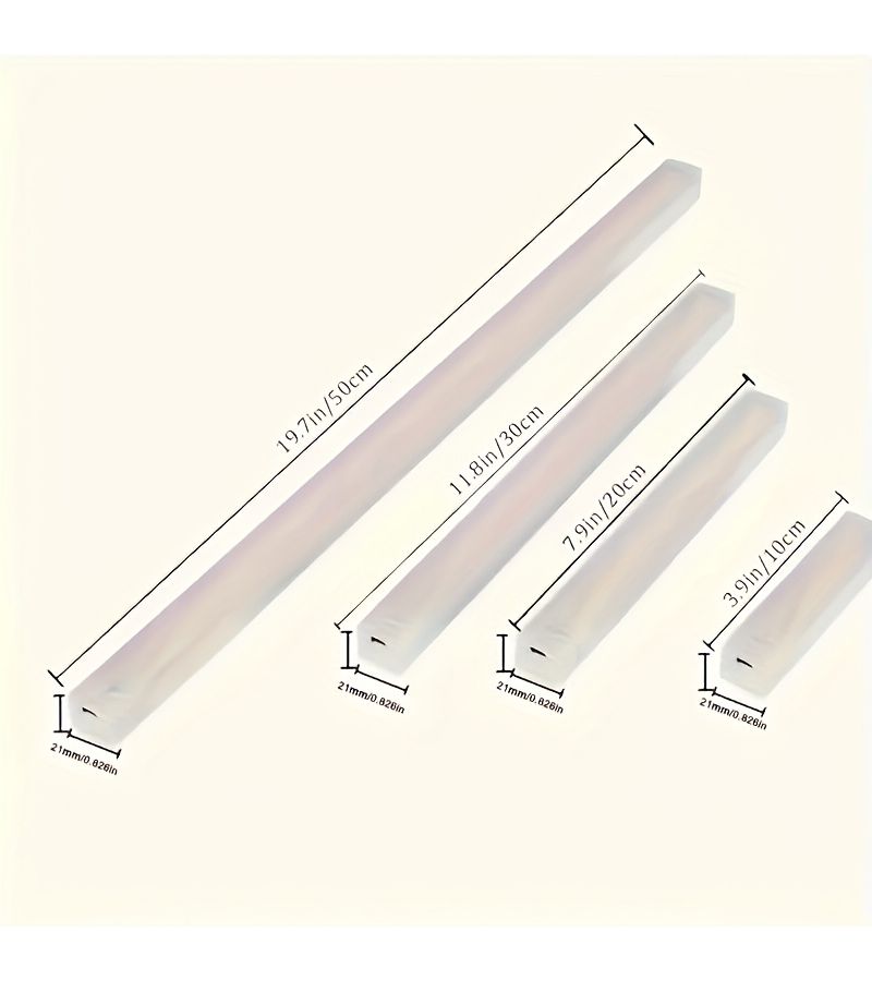 Warm Light Motion Sensor Under Cabinet LED Light USB Rechargeable Magnetic Strip 20cm - Image 3